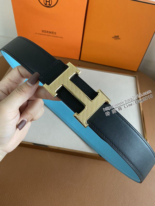 HERMES經典皮帶 愛馬仕Togo牛皮腰帶  jjp2003